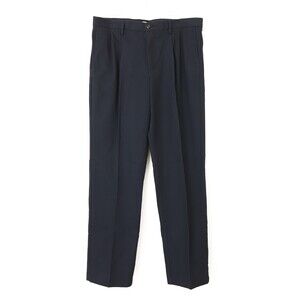 Amazon Essentials Classic Fit Pleated Pants 36W x 34L Navy Blue NEW Tag B17